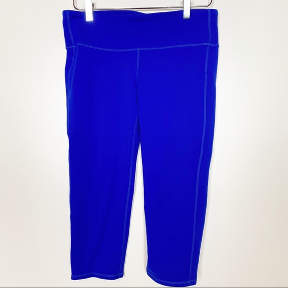 Athleta Pants - Athleta Chaturunga Capri Blue